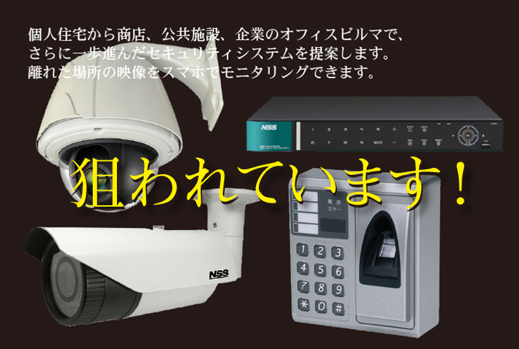 個人住宅から商店、公共施設、企業のオフィスビルで、さらに一歩進んだセキュリティシステムを提案します。